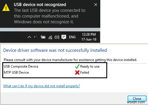 ইউএসবি ডিভাইস উইন্ডোজ 10 এ কাজ করছে না [সমাধান] 