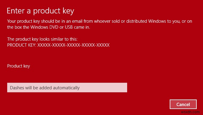 Windows 10 অ্যাক্টিভেশন ত্রুটি 0x8007007B বা 0x8007232B ঠিক করুন 