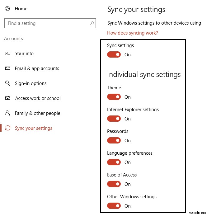 আপনার Microsoft অ্যাকাউন্টটি স্থানীয় অ্যাকাউন্ট 0x80070003 এ পরিবর্তন করা হয়নি ঠিক করুন 