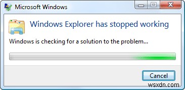 উইন্ডোজ এক্সপ্লোরার কাজ করা বন্ধ করেছে [সমাধান] 