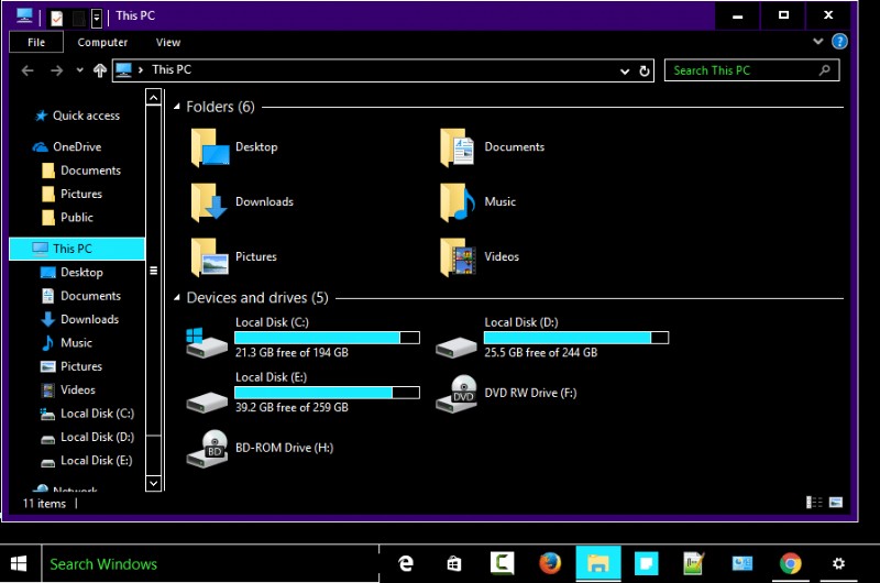 Windows 10-এ প্রতিটি অ্যাপ্লিকেশনের জন্য ডার্ক থিম সক্ষম করুন 