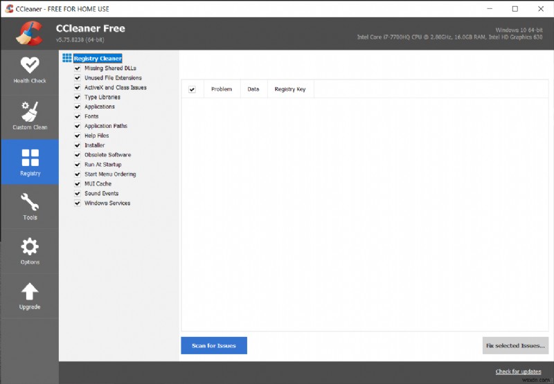 REGISTRY_ERROR নীল স্ক্রীন ত্রুটিগুলি ঠিক করুন