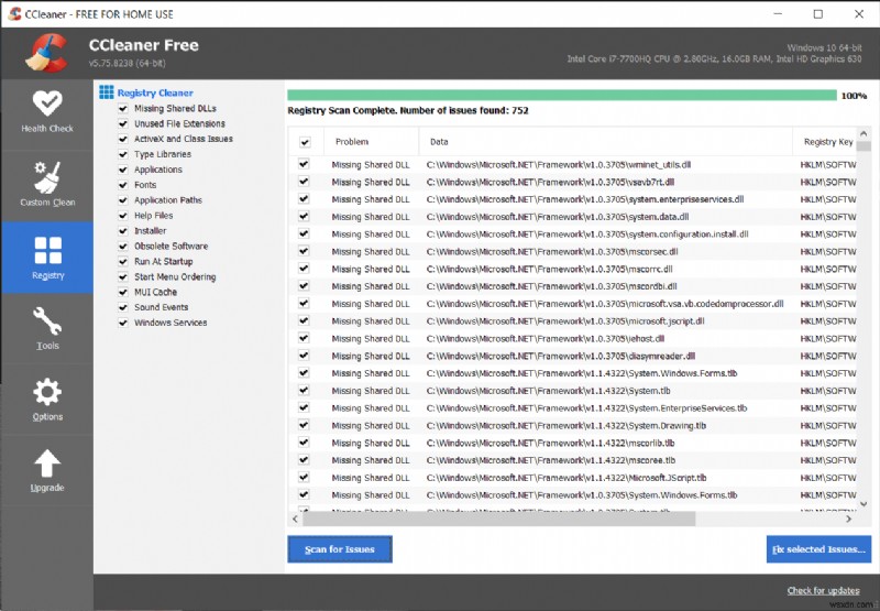 REGISTRY_ERROR নীল স্ক্রীন ত্রুটিগুলি ঠিক করুন