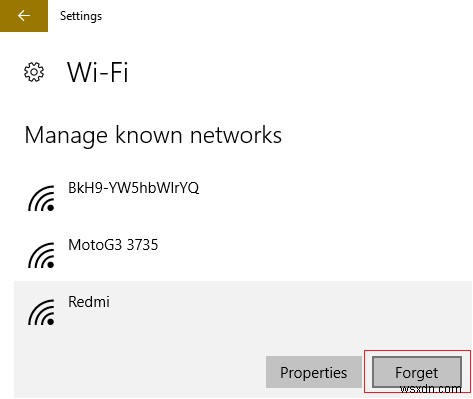 Windows 10 সংরক্ষিত ওয়াইফাই পাসওয়ার্ড মনে রাখবে না [সমাধান] 