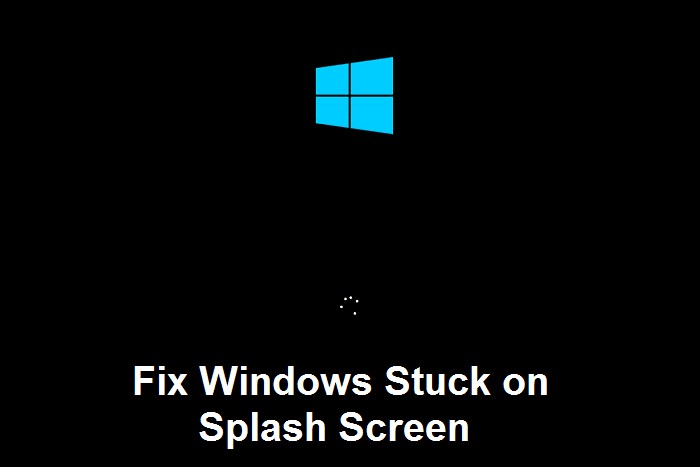 স্প্ল্যাশ স্ক্রিনে আটকে থাকা উইন্ডোজ ঠিক করুন 