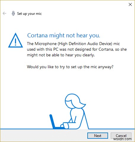 Cortana ঠিক করার ৭টি উপায় আমি শুনতে পাচ্ছি না