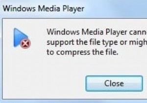উইন্ডোজ মিডিয়া প্লেয়ারে ফিক্স MOV ফাইলগুলি চালাতে পারে না 