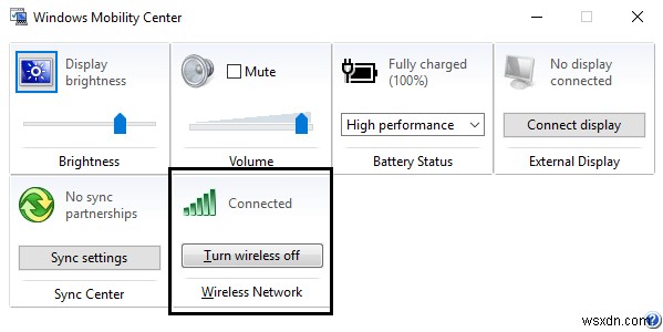 Windows 10-এ WiFi আইকন ধূসর হয়ে গেছে