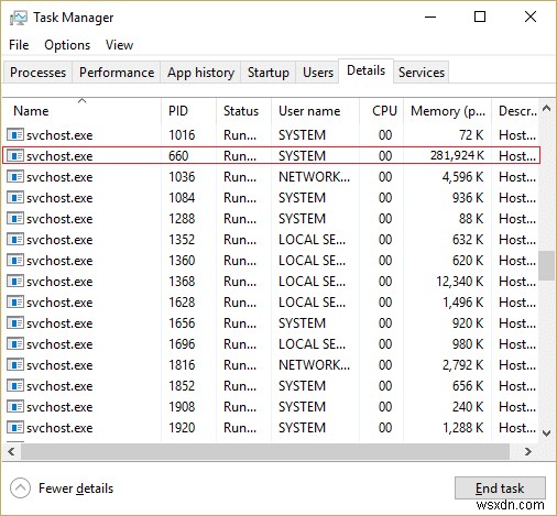 svchost.exe (netsvcs) দ্বারা উচ্চ CPU ব্যবহার ঠিক করুন 