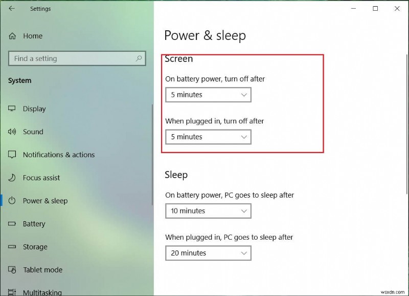 Windows 10-এ লক স্ক্রীন টাইমআউট সেটিং পরিবর্তন করুন 