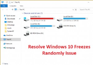 [সমাধান] Windows 10 এলোমেলোভাবে জমে যায় 