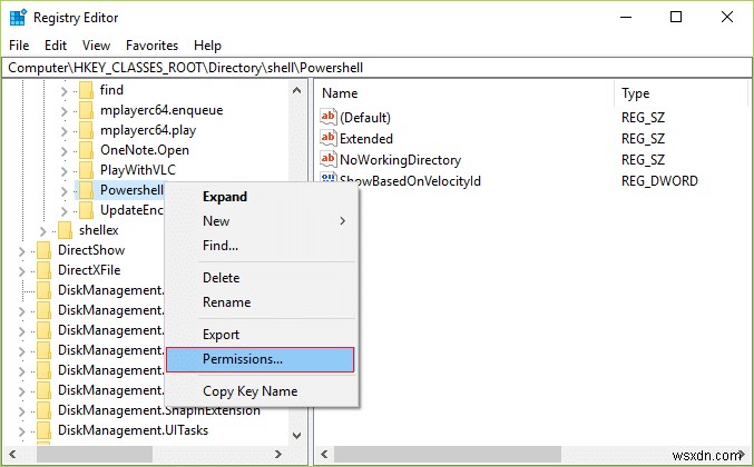 Windows 10-এ প্রসঙ্গ মেনুতে কমান্ড প্রম্পট দিয়ে PowerShell প্রতিস্থাপন করুন 