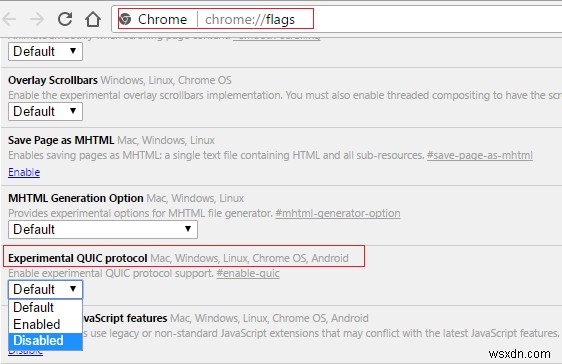 [FIXED] Chrome-এ ERR_QUIC_PROTOCOL_ERROR