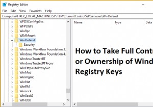 উইন্ডোজ রেজিস্ট্রি কীগুলির সম্পূর্ণ নিয়ন্ত্রণ বা মালিকানা কীভাবে নেওয়া যায় 
