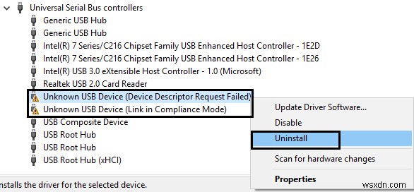 USB Error Code 52 ফিক্স করুন Windows ডিজিটাল স্বাক্ষর যাচাই করতে পারে না 