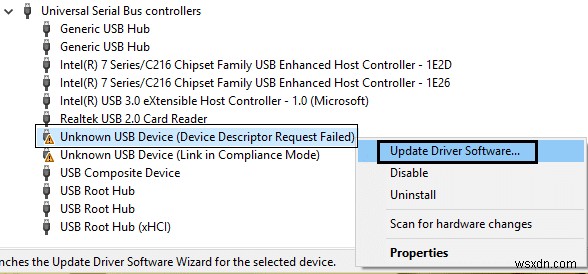 USB Error Code 52 ফিক্স করুন Windows ডিজিটাল স্বাক্ষর যাচাই করতে পারে না 