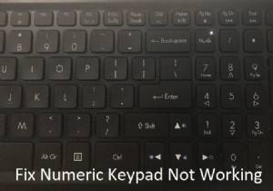 সাংখ্যিক কীপ্যাড উইন্ডোজ 10 এ কাজ করছে না [সমাধান] 