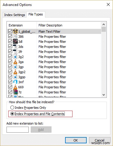 Searchindexer.exe উচ্চ CPU ব্যবহার ঠিক করুন 