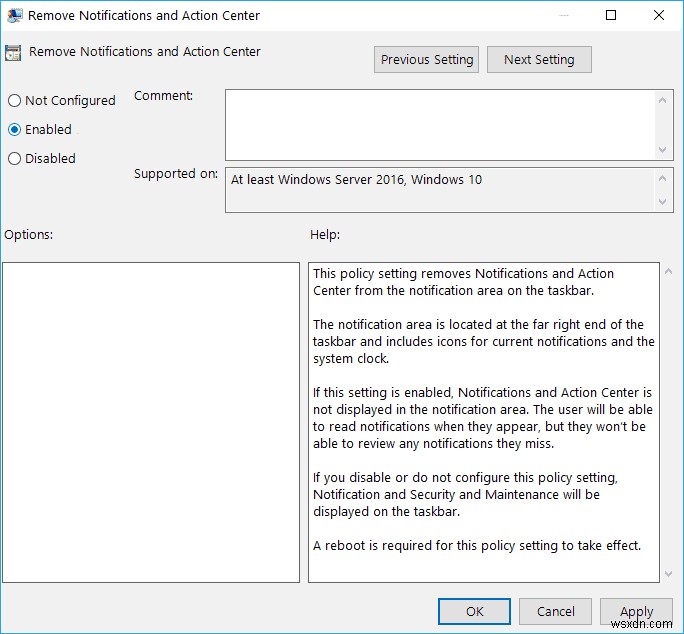 Windows 10 এ অ্যাকশন সেন্টার সক্ষম বা অক্ষম করুন