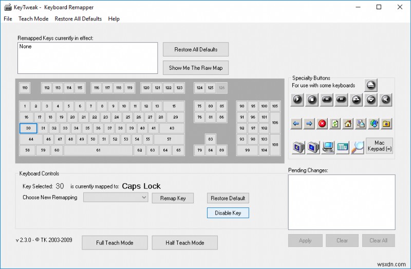 Windows 10 এ ক্যাপস লক কী সক্ষম বা নিষ্ক্রিয় করুন 