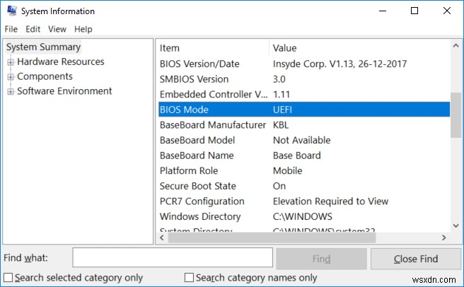 আপনার পিসি UEFI বা লিগ্যাসি BIOS ব্যবহার করছে কিনা তা কীভাবে পরীক্ষা করবেন