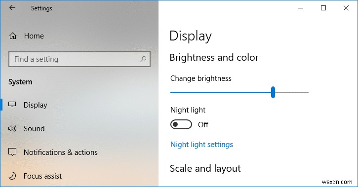 Windows 10 এ স্ক্রীনের উজ্জ্বলতা সামঞ্জস্য করার 5 উপায়