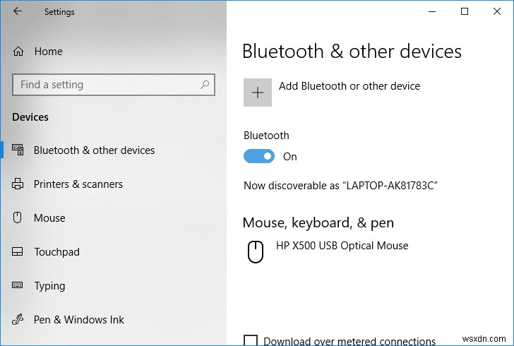 Windows 10 সেটিংস থেকে ব্লুটুথ অনুপস্থিত ঠিক করুন 