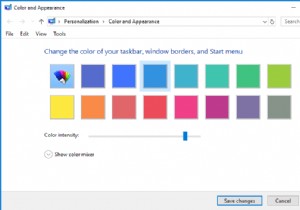 Windows 10-এ সহজেই রঙ এবং চেহারা অ্যাক্সেস করুন 