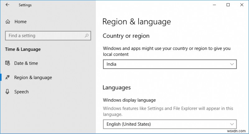 Windows 10 এ কিভাবে দেশ বা অঞ্চল পরিবর্তন করবেন