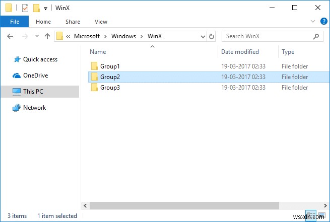 Windows 10-এর WinX মেনুতে কন্ট্রোল প্যানেল দেখান 