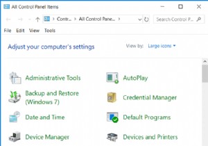 উইন্ডোজ 10 এ কন্ট্রোল প্যানেল থেকে আইটেমগুলি লুকান 