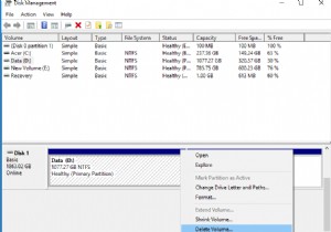 উইন্ডোজ 10 এ কীভাবে একটি ভলিউম বা ড্রাইভ পার্টিশন মুছবেন 