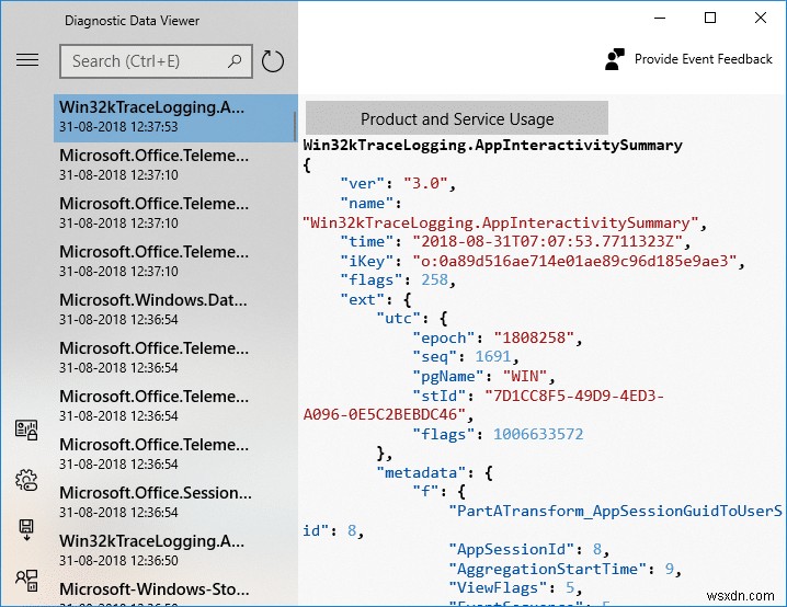 Windows 10-এ ডায়াগনস্টিক ডেটা ভিউয়ার সক্ষম বা অক্ষম করুন 