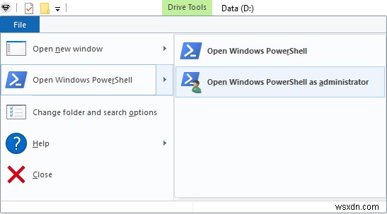 Windows 10 এ এলিভেটেড Windows PowerShell খোলার ৭ উপায়