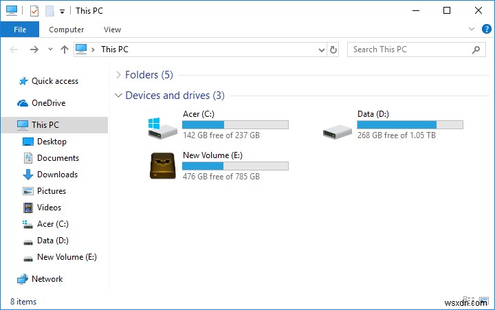 Windows 10 এ ড্রাইভ আইকন কিভাবে পরিবর্তন করবেন