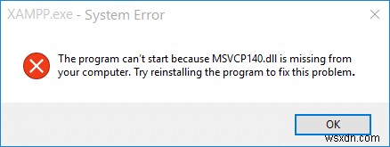 Windows 10-এ MSVCP140.dll অনুপস্থিত ঠিক করুন 