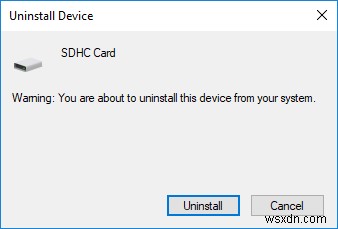 Windows 10 এ সনাক্ত না হওয়া SD কার্ড ঠিক করুন