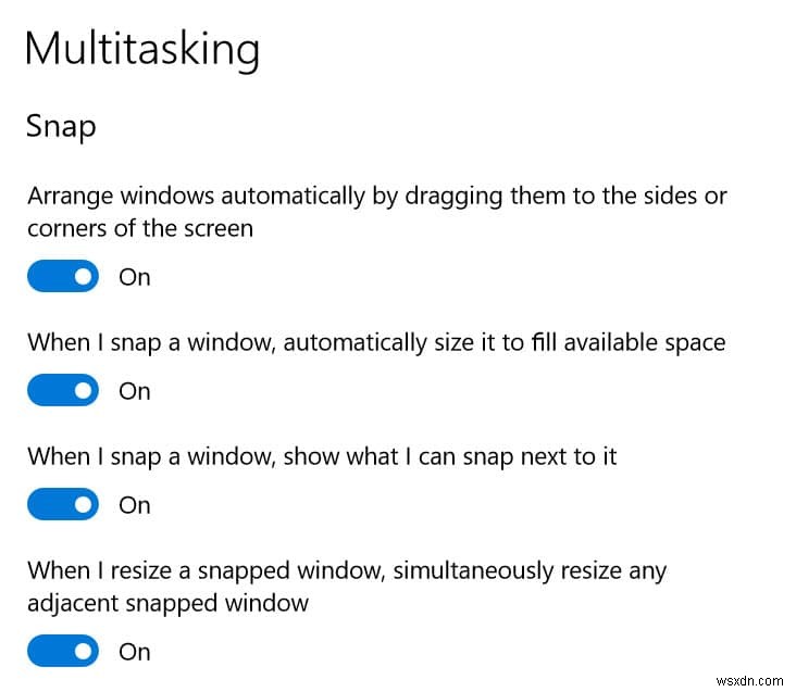 Windows 10-এ আপনার ল্যাপটপের স্ক্রীন অর্ধেক ভাগ করুন 