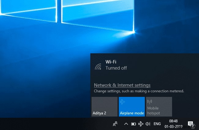 Windows 10 এ বিমান মোড বন্ধ হচ্ছে না [SOLVED]