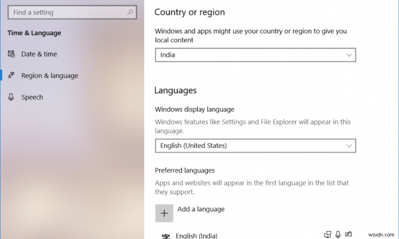 Windows 10 এ সিস্টেমের ভাষা কীভাবে পরিবর্তন করবেন