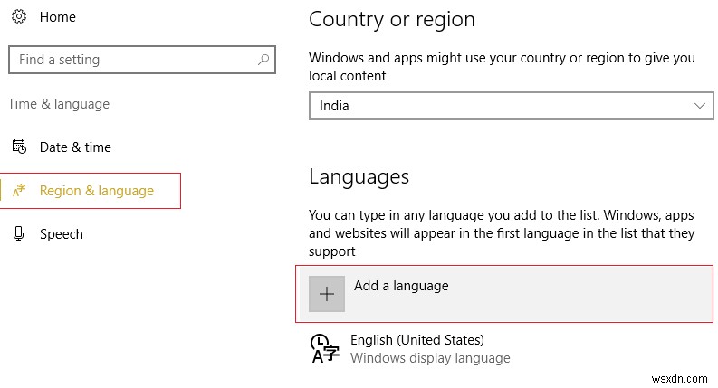 Windows 10 এ সিস্টেমের ভাষা কীভাবে পরিবর্তন করবেন