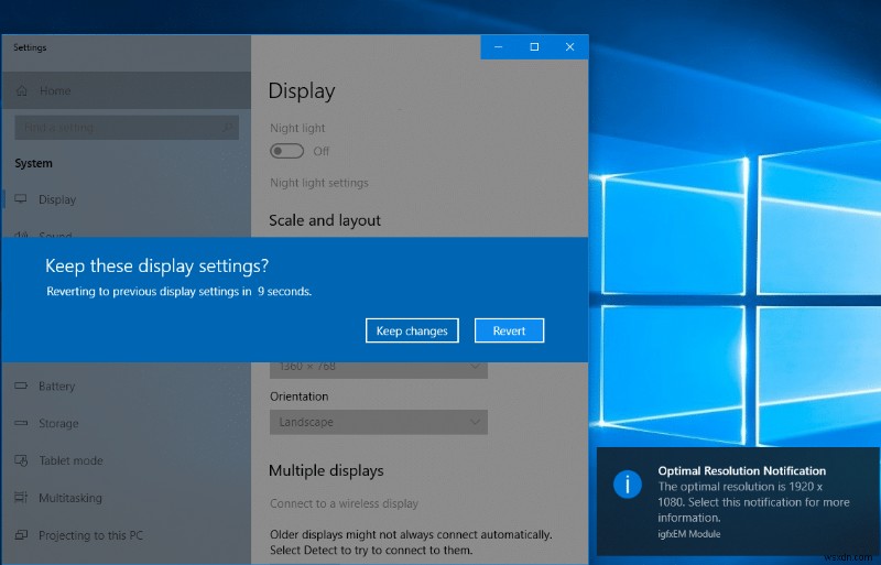 Windows 10 এ স্ক্রীন রেজোলিউশন পরিবর্তন করার 2 উপায়