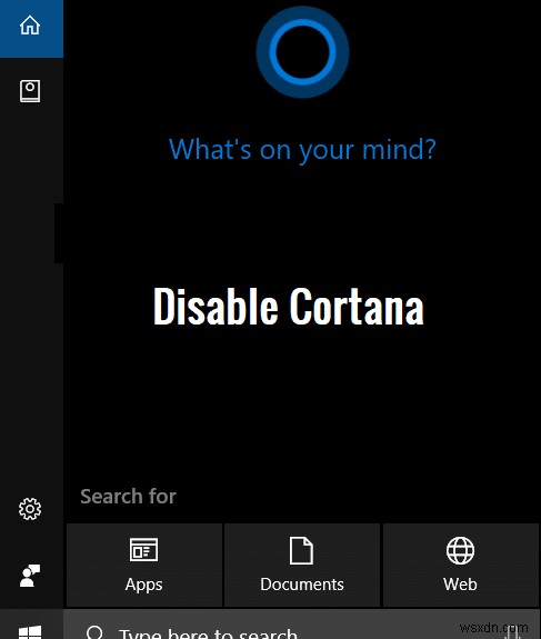 Windows 10 এ Cortana স্থায়ীভাবে অক্ষম করুন 
