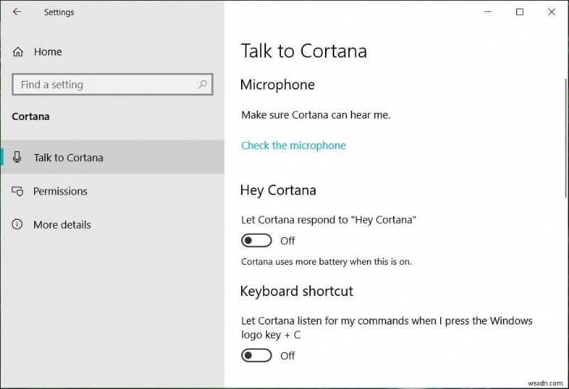 Windows 10 এ Cortana স্থায়ীভাবে অক্ষম করুন 