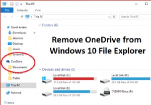 Windows 10 পিসিতে OneDrive অক্ষম করুন 