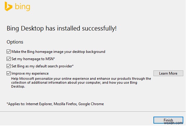 Windows 10 এ ওয়ালপেপার হিসাবে দৈনিক Bing ছবি সেট করুন