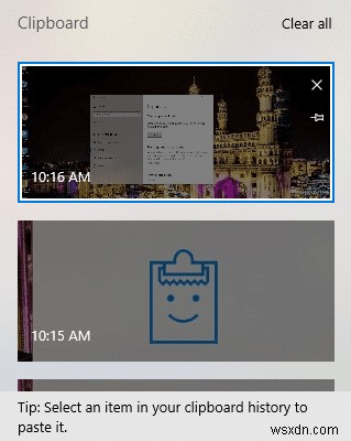 Windows 10 নতুন ক্লিপবোর্ড কিভাবে ব্যবহার করবেন?