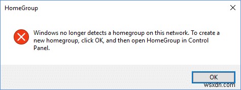 উইন্ডোজ 10 এ হোমগ্রুপ তৈরি করা যাবে না ঠিক করুন 