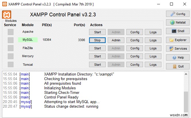 Windows 10 এ XAMPP ইনস্টল এবং কনফিগার করুন