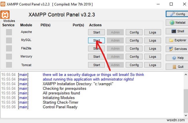 Windows 10 এ XAMPP ইনস্টল এবং কনফিগার করুন